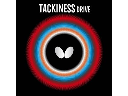 Poťah Butterfly Tackiness Drive (Farba poťahu čierny / BLACK, Hrúbka špongie 2,1 mm)