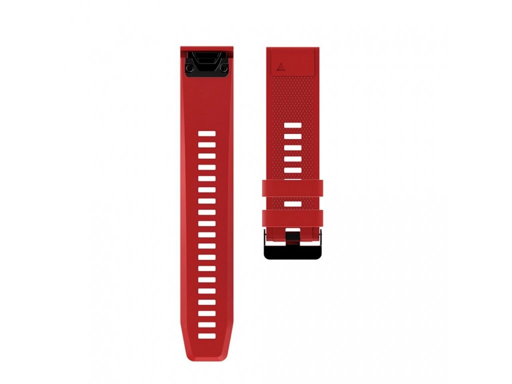 9 Red sheng one soft silicone strap for garmin variants 7