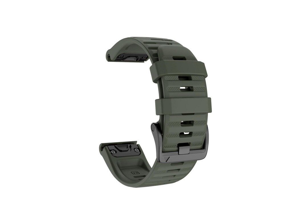 Army Green 26 22 mm watch band for garmin fenix 5 x 5 variants 1