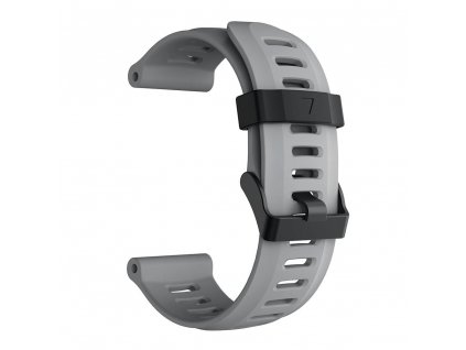 gray 26 mm wristband for garmin fenix 5 x 5 xplu variants 9