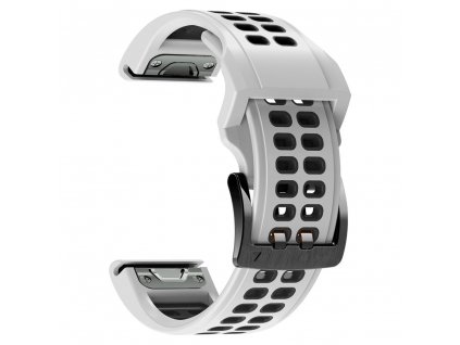 White Black jker 22 26 mm watchband strap for garmin variants 6