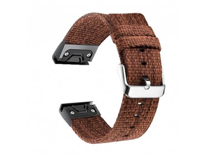 brown 22 26 mm quick fit watchband strap for ga variants 8