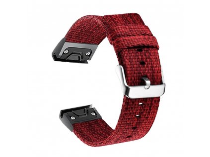 Red 22 26 mm quick fit watchband strap for ga variants 3