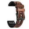 Silicone Leather I 22 26 mm smart watchband straps for garmi variants 13