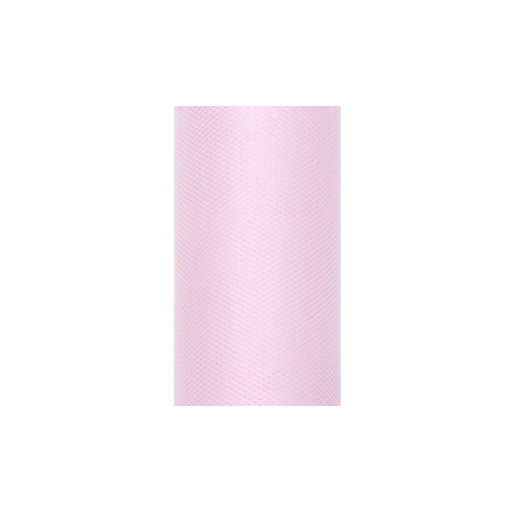 Tyl pastelově růžový 30 cm/9 m