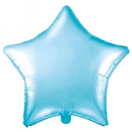 Balónek foliová hvězda - modrá 48cm