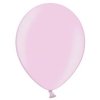Balónek latexový Strong metalický světle růžový 30 cm 1 ks