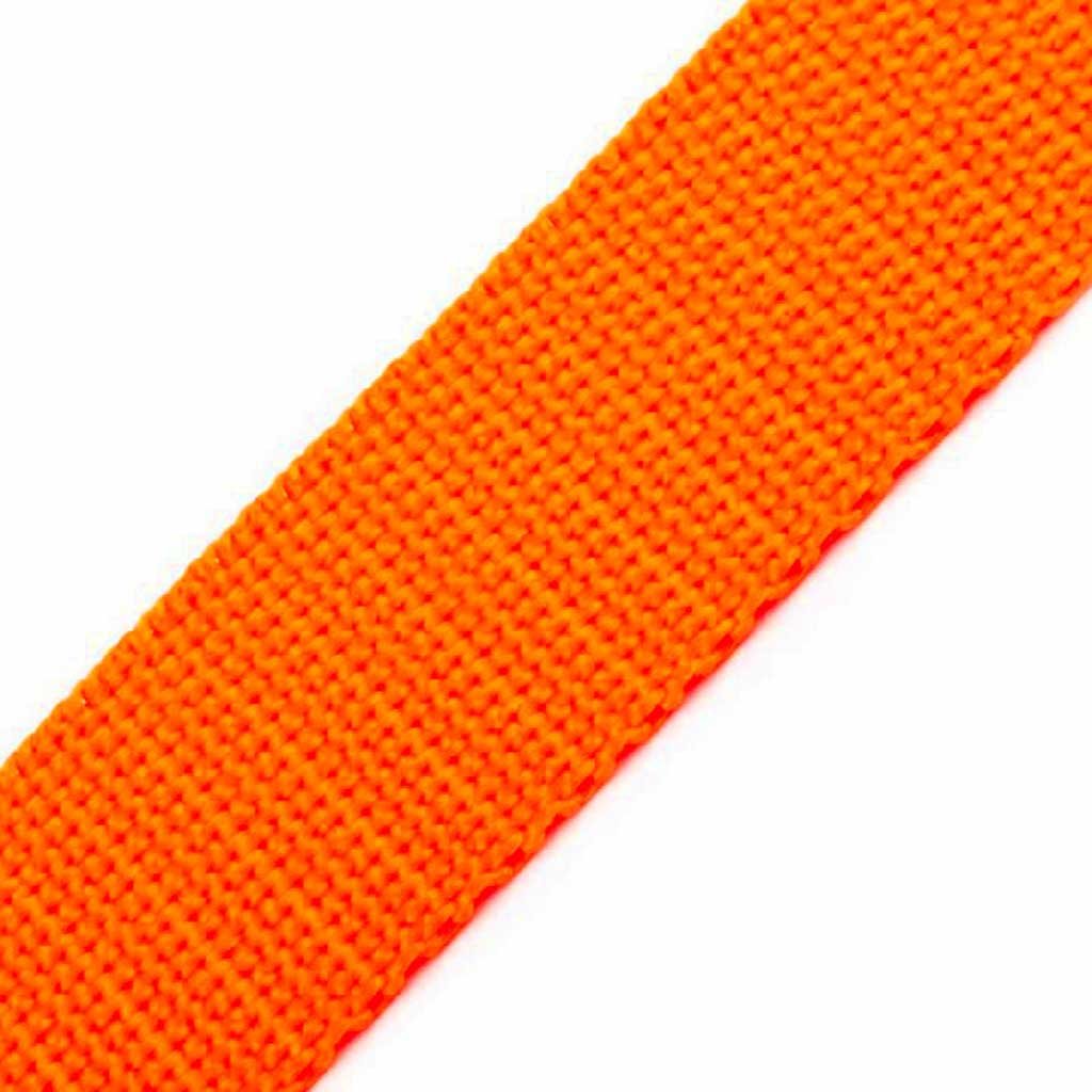 Popruh - neon oranžová 30mm