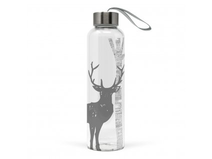 ppd sklenena lahev mystic deer real silver 550 ml