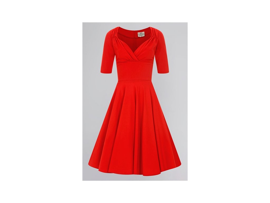 Trixie Doll Dress Red 9