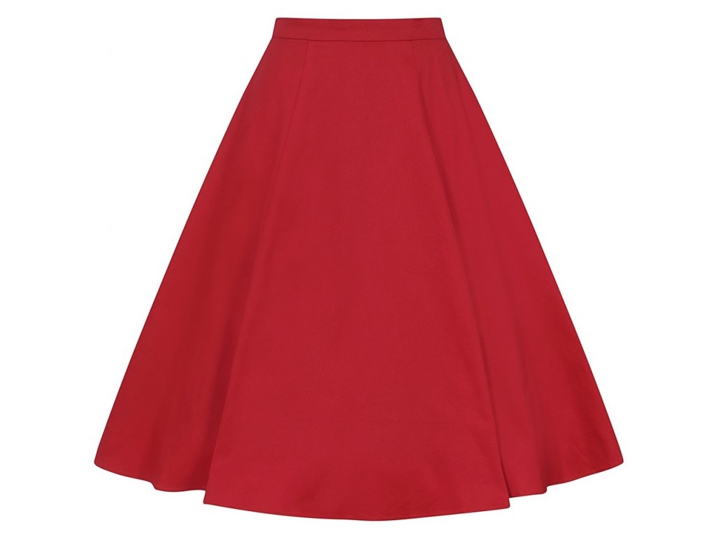 Collectif retro sukně Matilde - Red