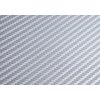 Grafiwrap - Stříbrná 3D karbonová bez kanálků
