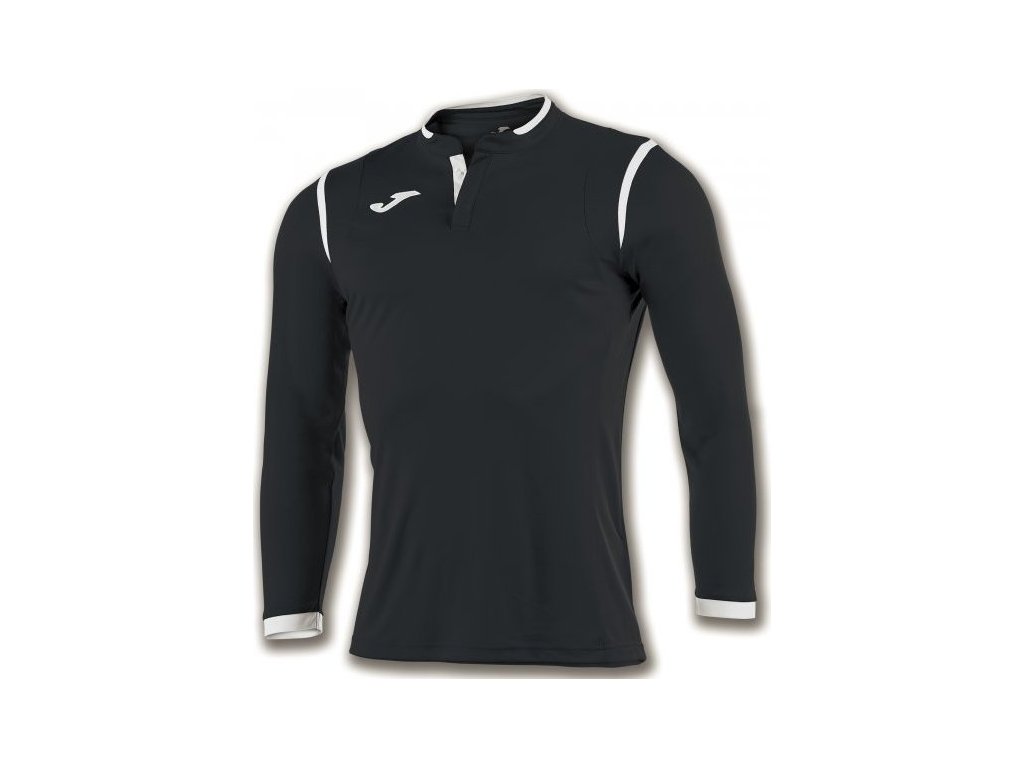 Futbalový dres s dlhým rukávom TOLETUM BLACK-WHITE L/S
