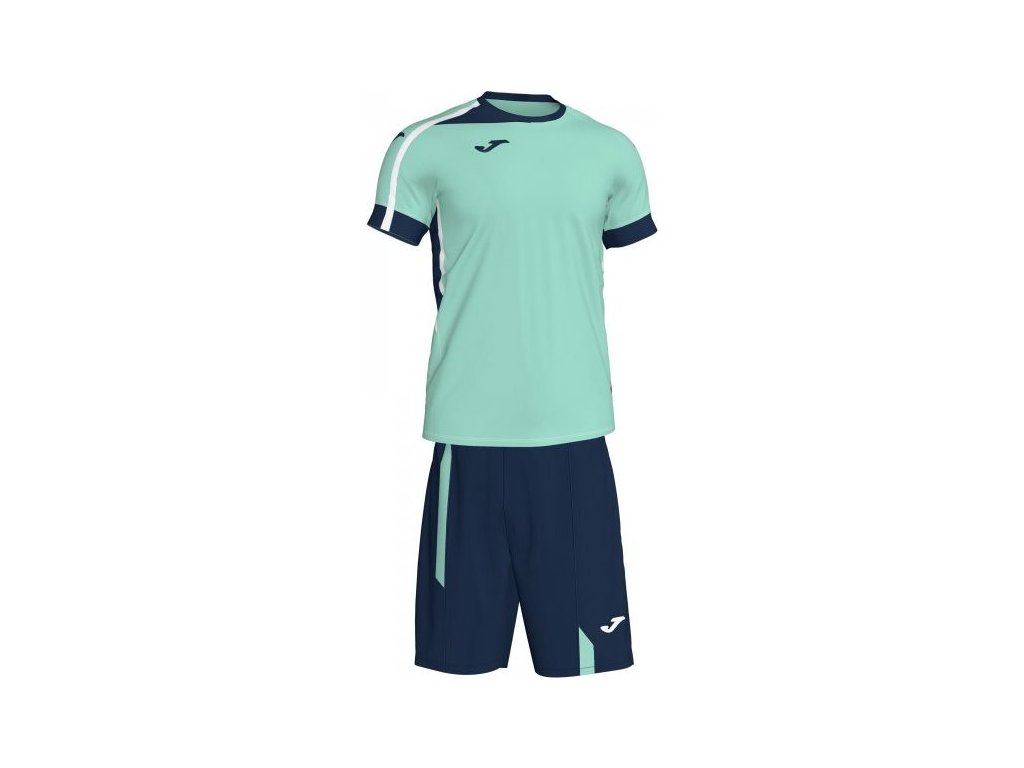 Futbalový set dres + šortky ROMA II SET GREEN-DARK NAVY S/S