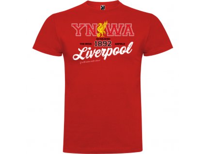 Pánske tričko YNWA, červené