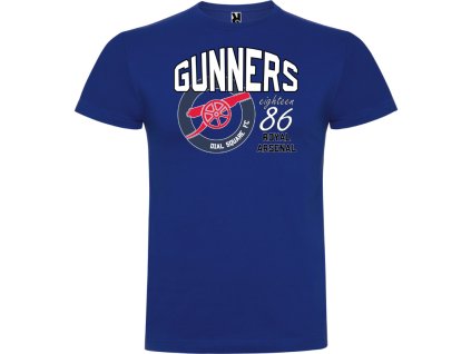 Pánske tričko Gunners, kráľovsky modré