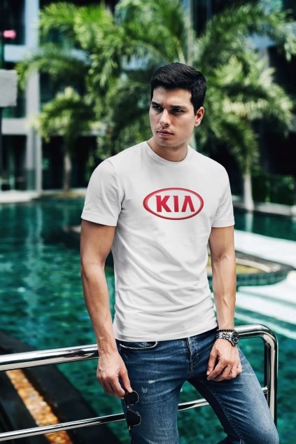 Tričko s logom auta Kia