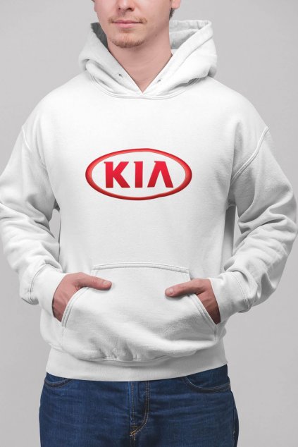Pánska mikina s logom auta Kia