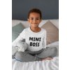 Detské tričko s dlhým rukávom Mini Boss