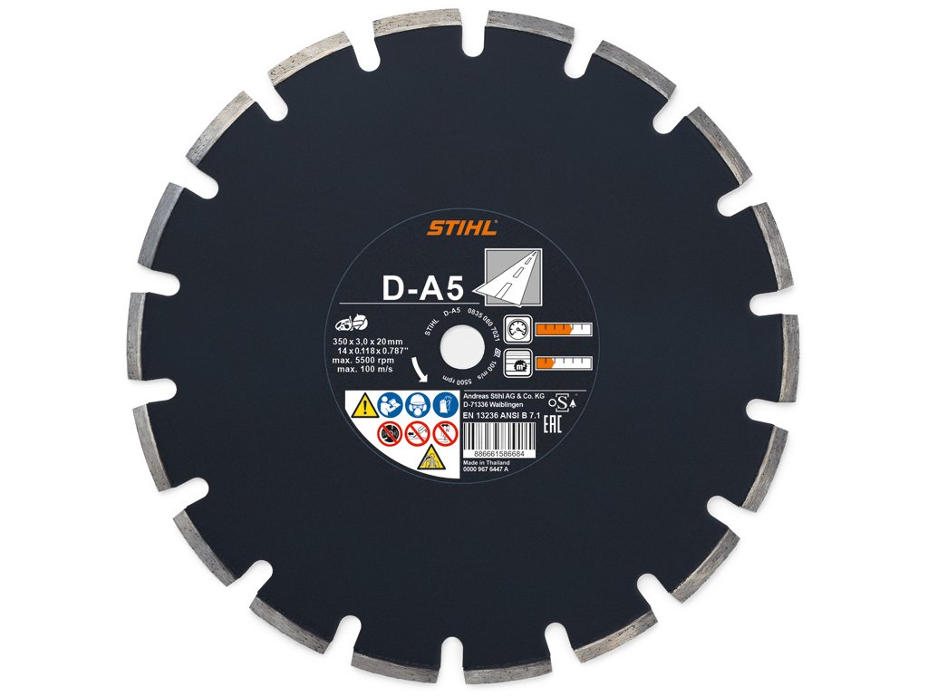 Diamantový rozbrusovací kotúč - Asfalt (A) D-A80 400 mm