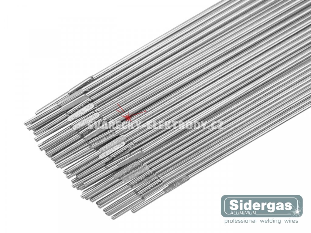 Sidergas T5356 (AlMg5) - drát na hliník - 2,0 x 1000 mm (5 kg)