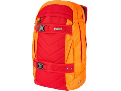 Pánský batoh NITRO  AERIAL vulcan 27L, barva oranžová ,Objem 21 - 30 litrů