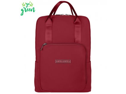 Dámský batoh  SUITSUIT® Natura Cherry, barva červená ,Objem 11 - 20 litrů