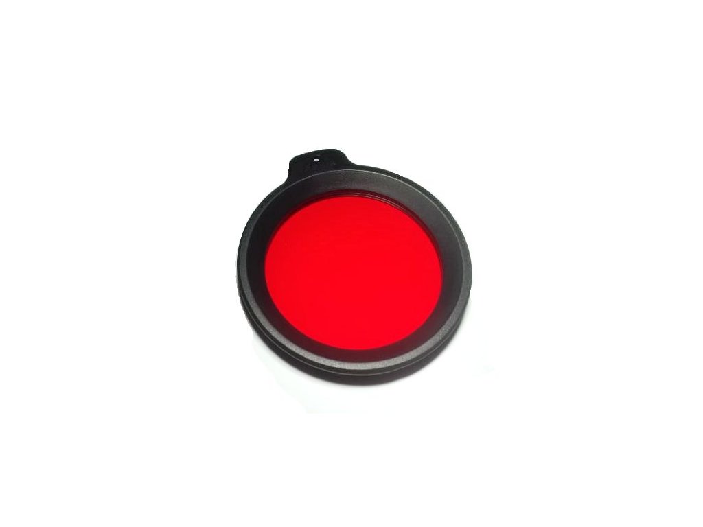 Náhradný filter na svietidlo Fenix HT18 - Červený