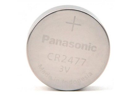 Panasonic -  Batéria PANASONIC CR2477 - plochá lithium batéria, 1000mAh, 3V,  - nenabíjateľná