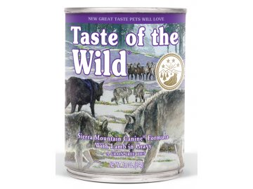 Taste of the Wild Sierra Mountain - konzerva 390 g