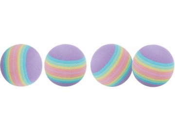 Duhové míčky Rainbow 4 cm - 4 ks v balení