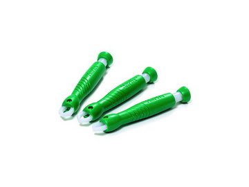 Kleště - pinzeta na klíšťata plast zelené 1 ks