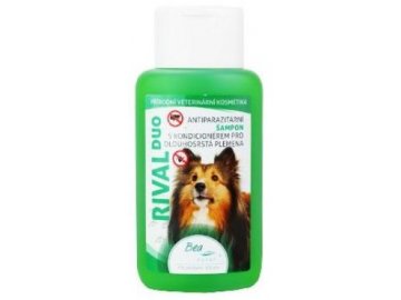 Bea Rival Duo antiparazitní šampon pro dlouhosrsté psy 220 ml