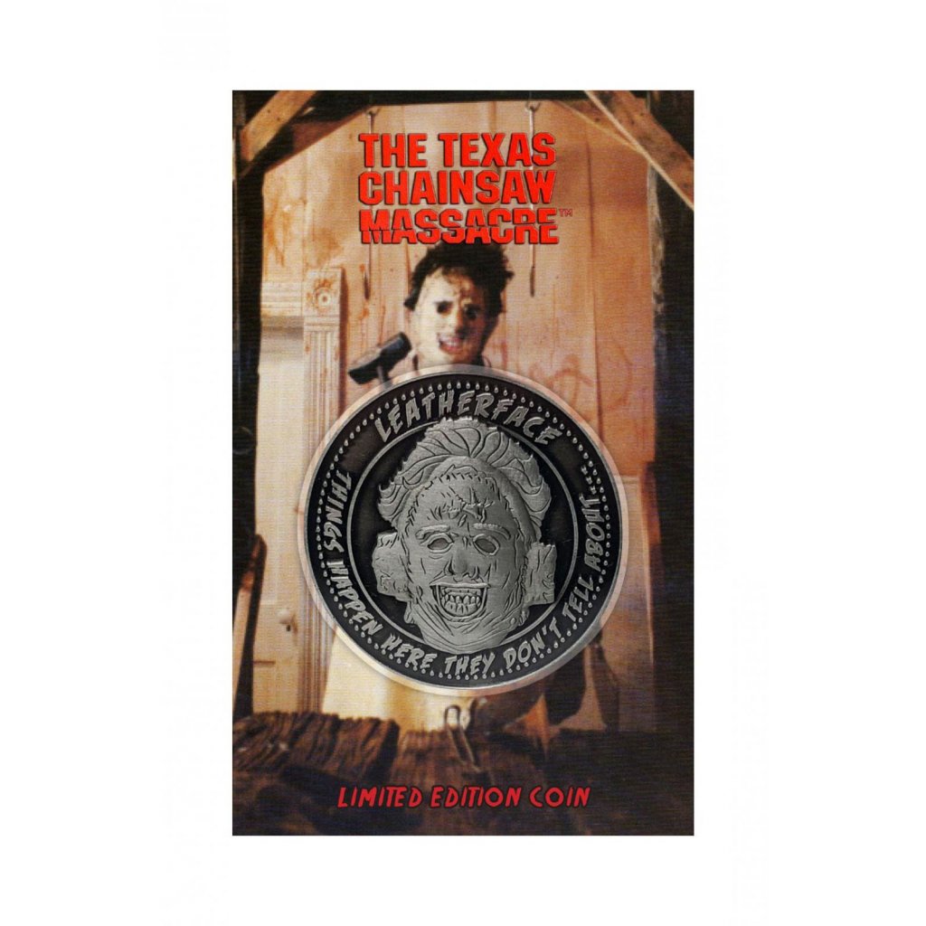 535 1 fanattik texas chainsaw massacre collectable coin leatherface