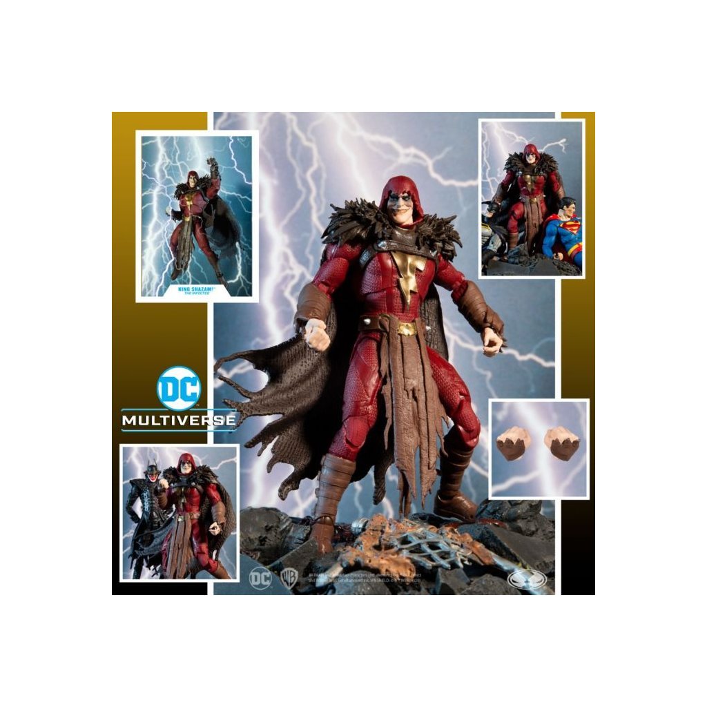 1879 dc multiverse king shazam the infected mcfarlane toys