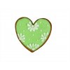 Srdíčko s povidly - zelené