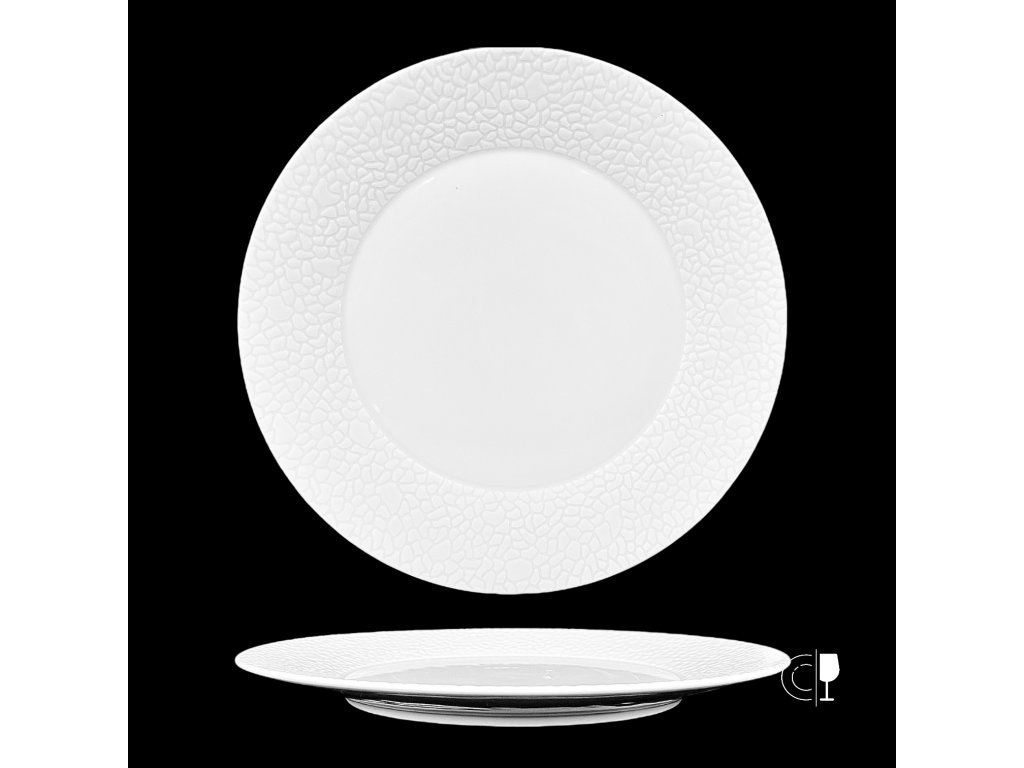 Thun 1794 MOSAIC talíř dezertní bílý 190 mm, II. jakost