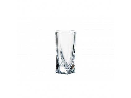 Crystalite Bohemia QUADRO sklenice na lihoviny "panáky" 50 ml / 6 ks