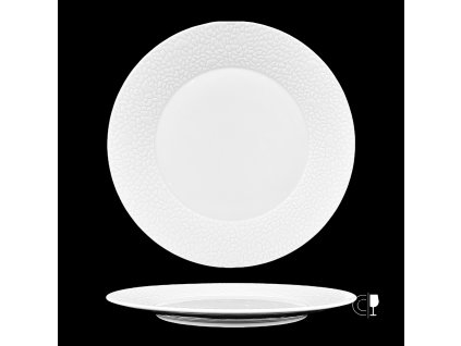 Thun 1794 MOSAIC talíř mělký bílý 270 mm