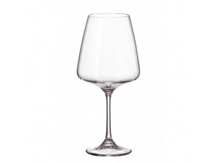 Crystalite Bohemia CORVUS sklenice na červené víno 570 ml / 6 ks