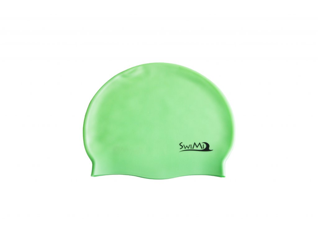 Plavecká čepice Solid Color - zelená