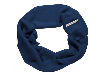 Scarf Tube Sweat Solid NAVY