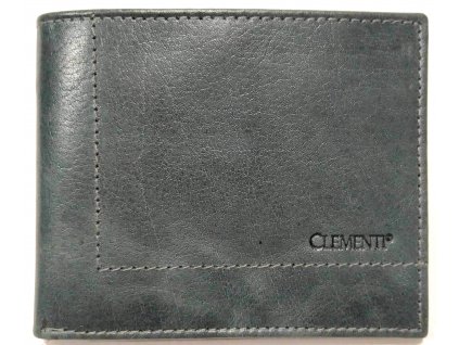 Pánská kožená peněženka šedá CLEMENTI Junior