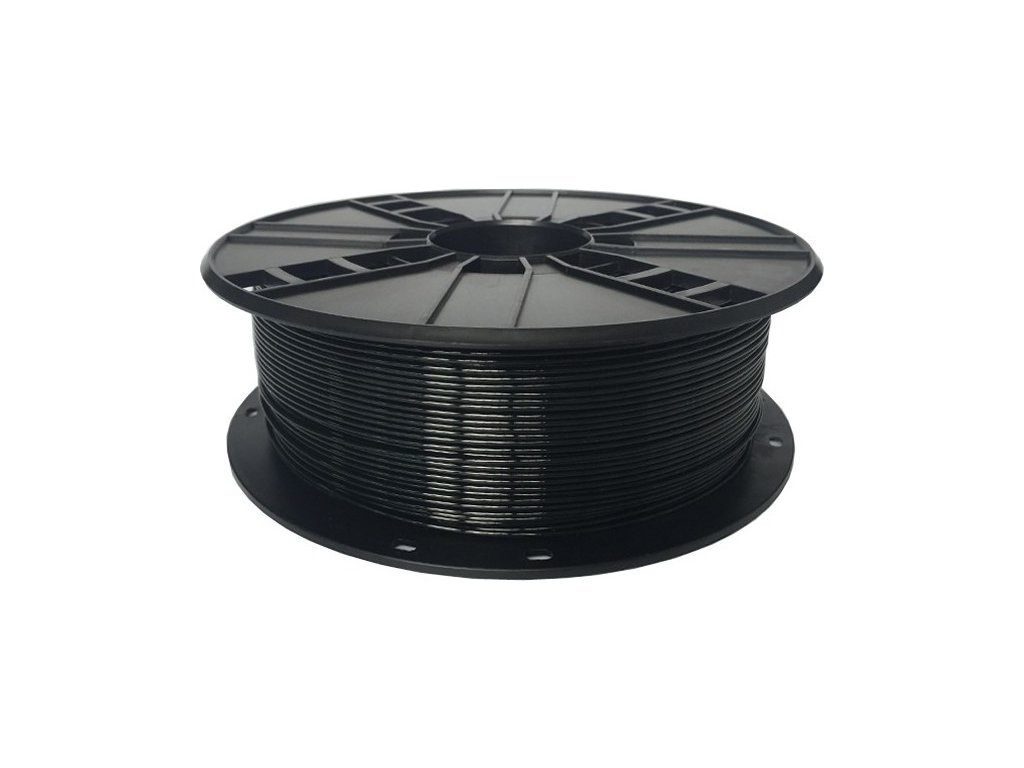 GEMBIRD Tisková struna (filament) PETG, 1,75mm, 1kg, černá