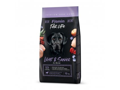 new fitmin dog for life light senior 12 kg h L