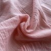 Mušelín cukrově růžový, bavlna, krep