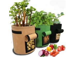 Stávkovanie - záhradné pestovanie - pestovanie zemiakov - pestovanie paradajok - pěstovací kvetináč - pěstovací vrece vo veľkosti S