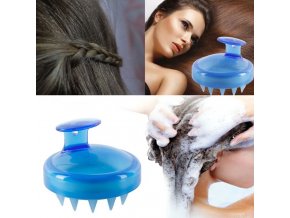 Kúpeľne - silikónový kefa na umývanie vlasov - kefa na vlasy - pre vlasy
