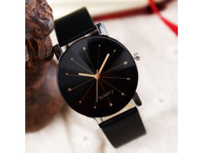 Šperky - hodinky - unisex módne hodinky v čiernej farbe - dámske hodinky - pánske hodinky