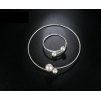 4151 darceky pre zeny elegantna sada naramkov retiazka s perlami vhodne na ples alebo svadbu